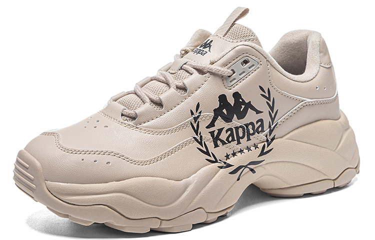 Kappa Anti-Slip Wear-Resistant Low-Top Chunky Sneakers Unisex Brown Black купить в интернет-магазине Yoocart с быстрой доставкой по России.