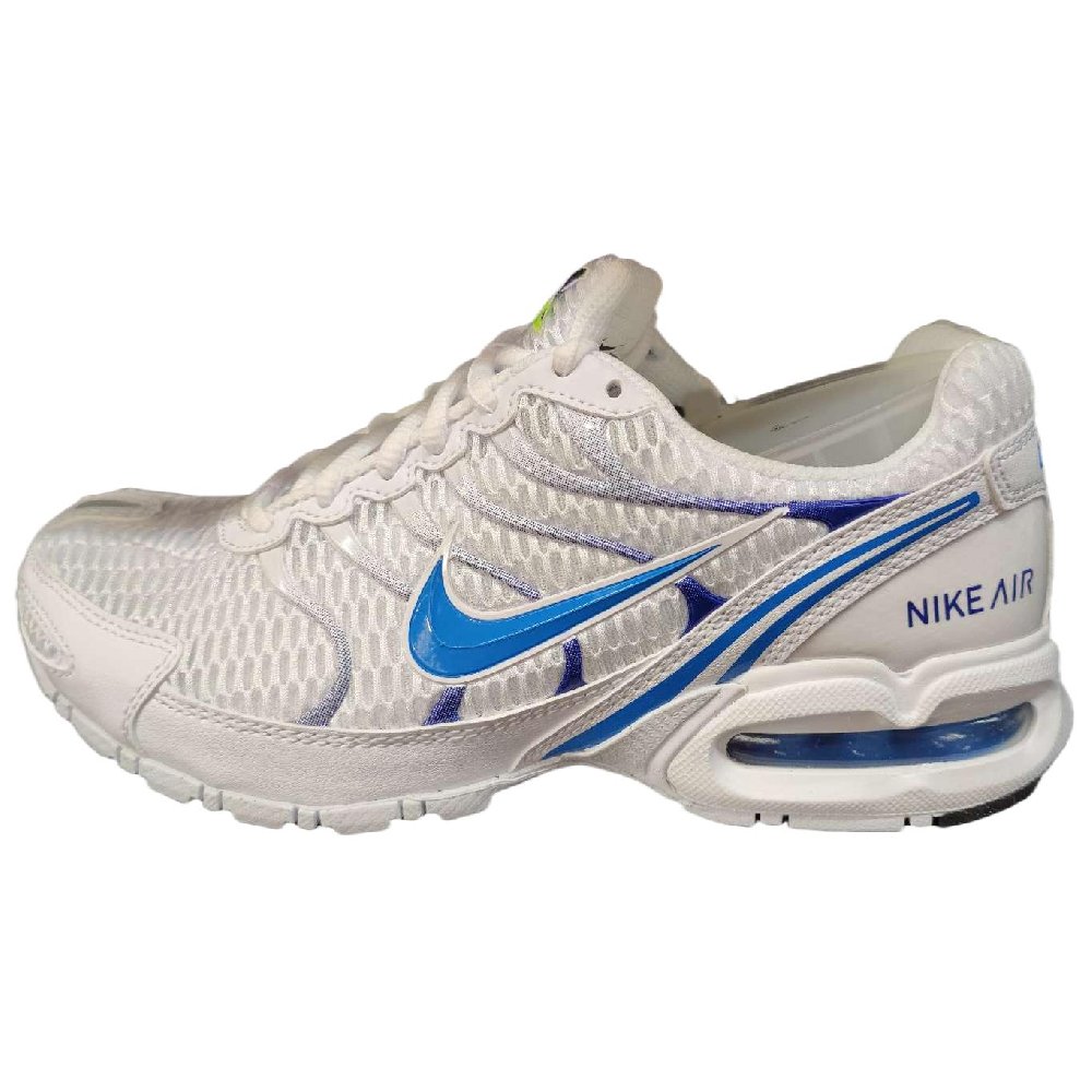 Nike Air Max Torch 4 Slip Resistant Shock Absorbers Low Top Casual Running Shoes Women's White Blue