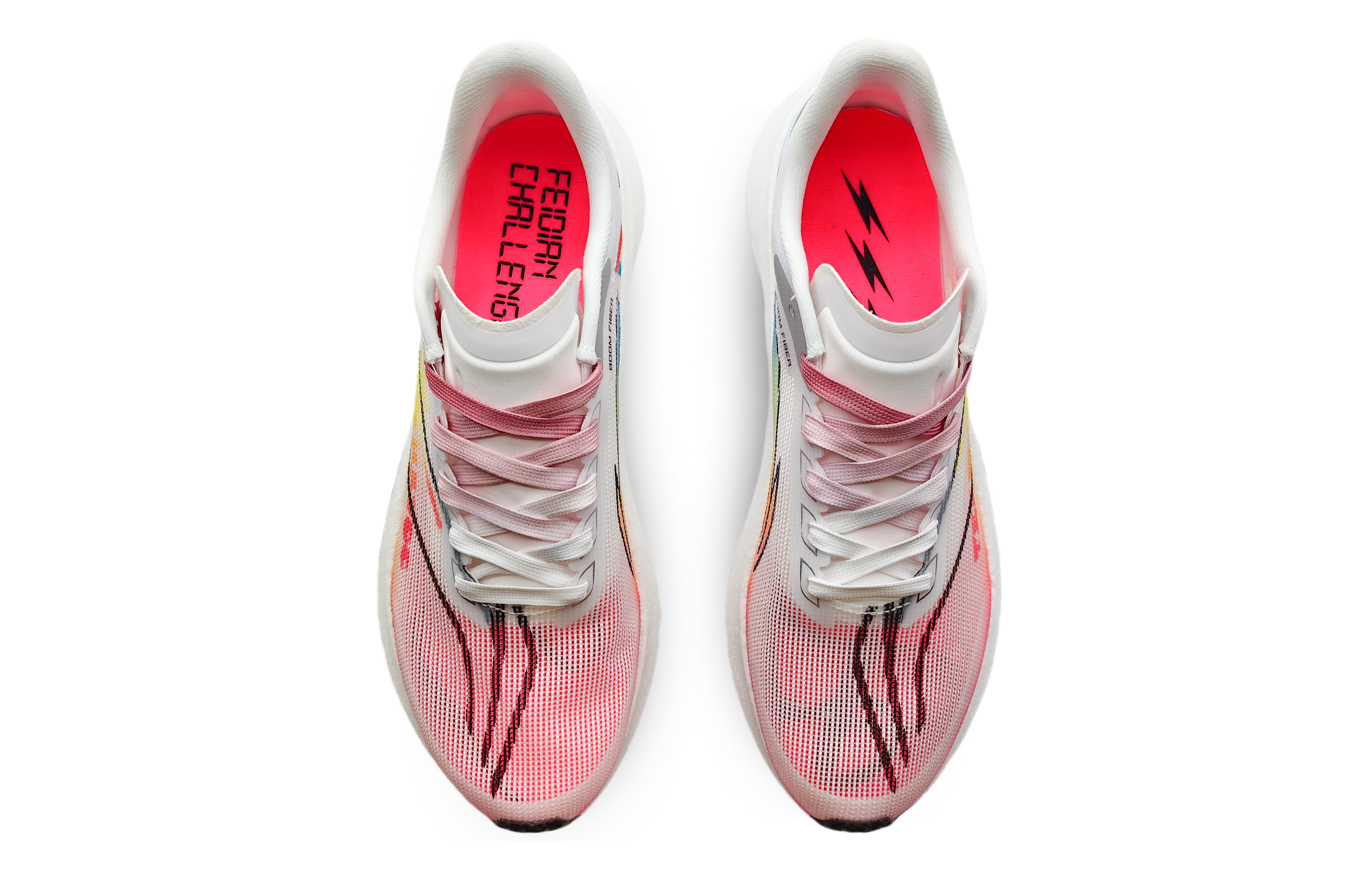LiNing Feidian 4 Challenger Cushioning Low-Top Running Shoes Men's White Red Blue купить в интернет-магазине Yoocart с быстрой доставкой по России.