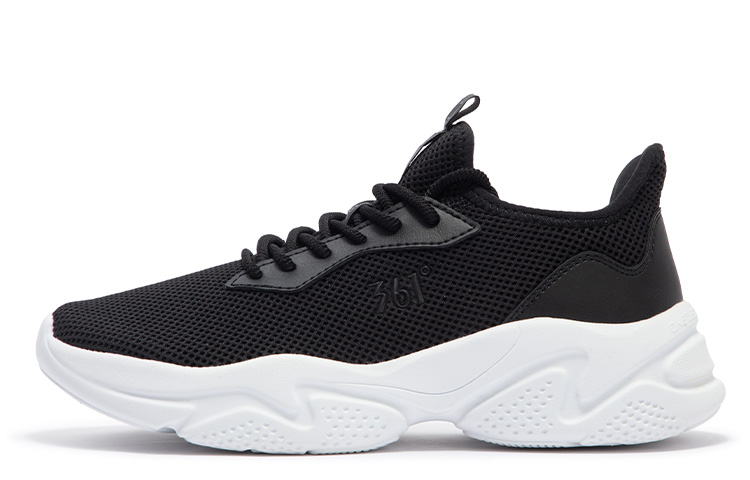 361° Slip Resistant, Abrasion Resistant, Breathable Low Top Casual Shoes Women's Black White