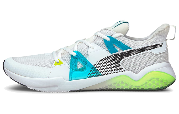 PUMA Cell Fraction Fade Running Shoes White/Blue/Green