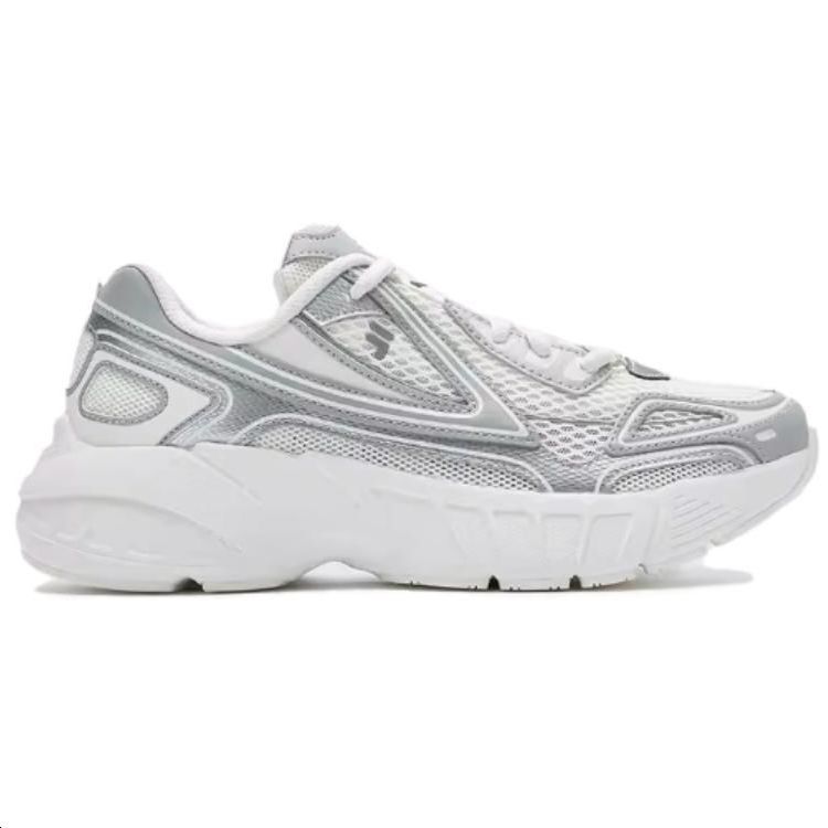 FILA FUSION CRED Leader Cushioning Low top Running Shoes Women's Gray White