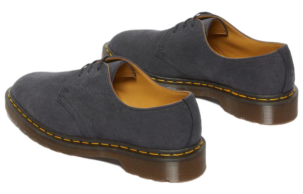 Dr. Martens 1461 Made In England Nubuck Leather Shoes 'Black' купить в интернет-магазине Yoocart с быстрой доставкой по России.