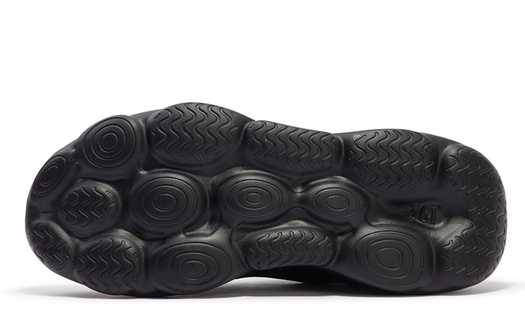 361° Cloudwalk Slip-on Anti-Slip And Wear-Resistant Breathable Low-Top Casual Shoes Men's Obsidian Black