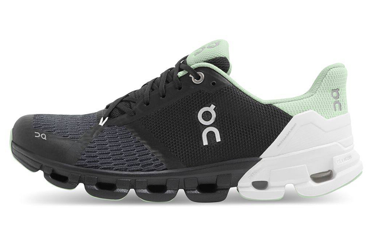 On Women's Cloudflyer 'Black White'