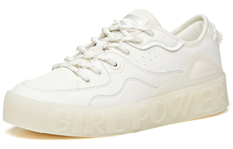 Anta Slip-Resistant Breathable Low-Top Skateboard Shoes Women's White купить в интернет-магазине Yoocart с быстрой доставкой по России.