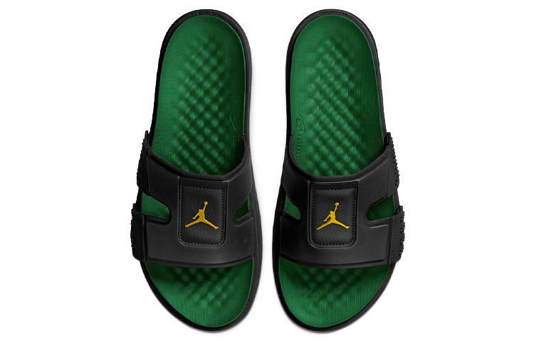 Air Jordan Hydro 8 Sandals Black/Green купить в интернет-магазине Yoocart с быстрой доставкой по России.
