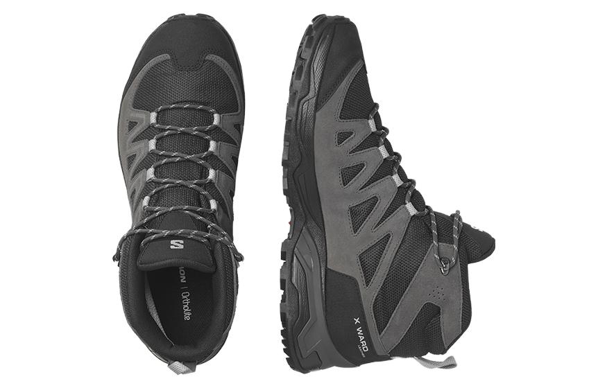 SALOMON X Ward Leather Mid Gtx 'Phantom Black' / L00