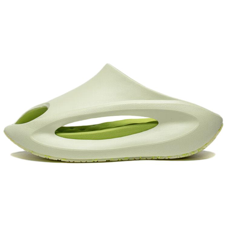 LiNing Yun You Slay Slip Resistant Abrasion Resistant Slide Slippers Unisex Light Fruit Green