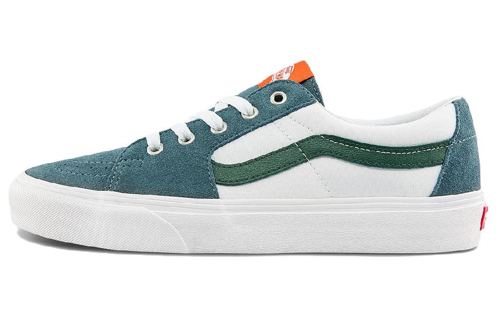 Vans SK8 Low Low Tops Casual Skateboarding Shoes Unisex White Green