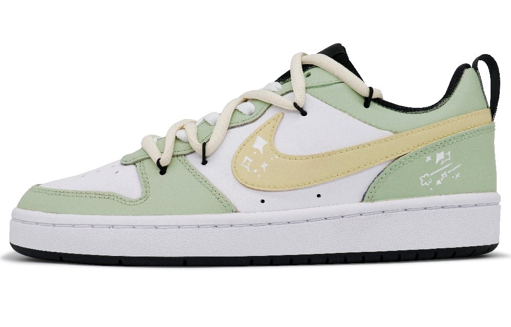 Nike Court Borough Dream Medium Starry Non-slip Lightweight Low-Top Skateboard Shoes GS Green