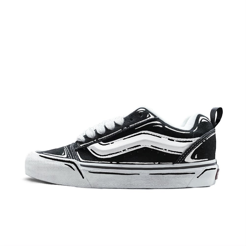 Vans Ward Abrasion Resistant Low Top Skateboard Shoes Unisex White