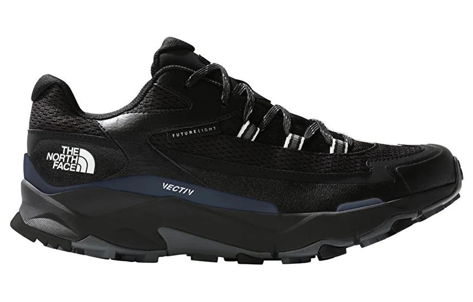 THE NORTH FACE VECTIV TARAVAL Cushioned Slip-Resistant Low-Top Running Shoes Men's Black