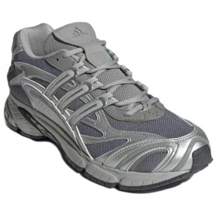 Adidas Originals Temper Run 2.0 Anti-Slip Wear-Resistant Low-Top Chunky Sneakers Unisex Gray