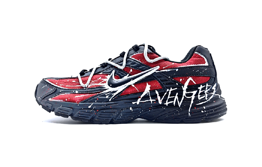 Nike Initiator Running Shoes Unisex Low top Black/Red