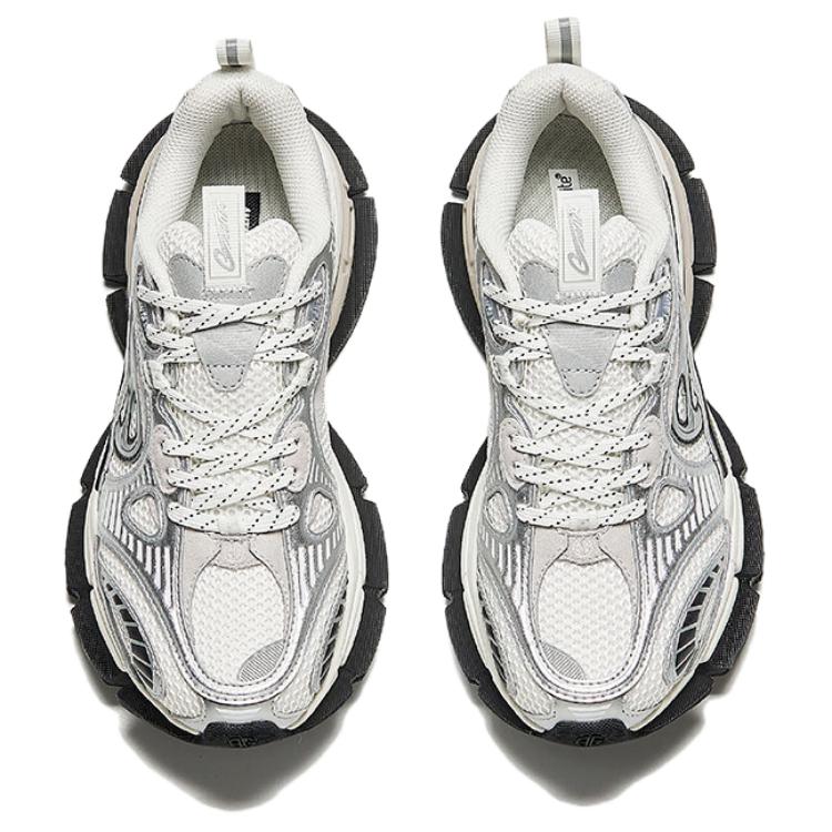 Anta Champion Series AG-G01 Anti-Slip Wear-Resistant Low-Top Casual Shoes Women's Silver White купить в интернет-магазине Yoocart с быстрой доставкой по России.
