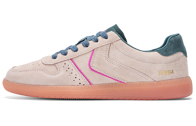 Kappa Back to Back Anti Slip Wear Resistant Low Top Skateboard Shoes Women's Gray Khaki