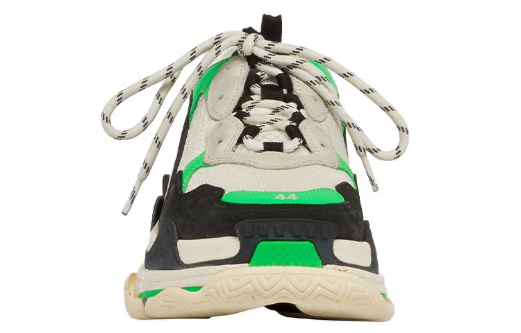 Balenciaga Triple S Sneaker 'White Green Fluo' купить в интернет-магазине Yoocart с быстрой доставкой по России.