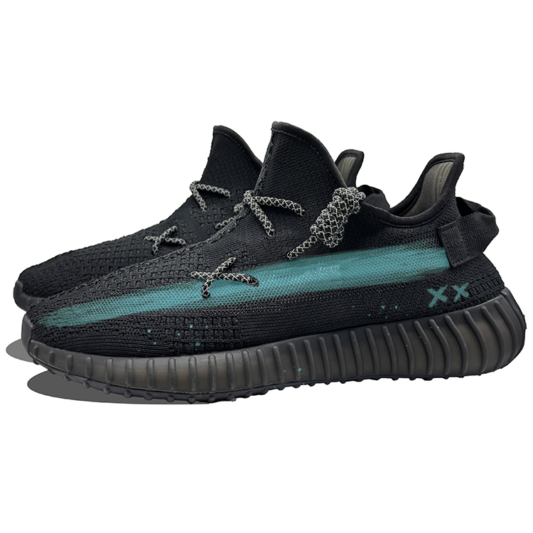 Adidas Originals Yeezy Boost 350 V2 Cushioning Slip Resistant Low Top Casual Shoes Unisex Black купить в интернет-магазине Yoocart с быстрой доставкой по России.