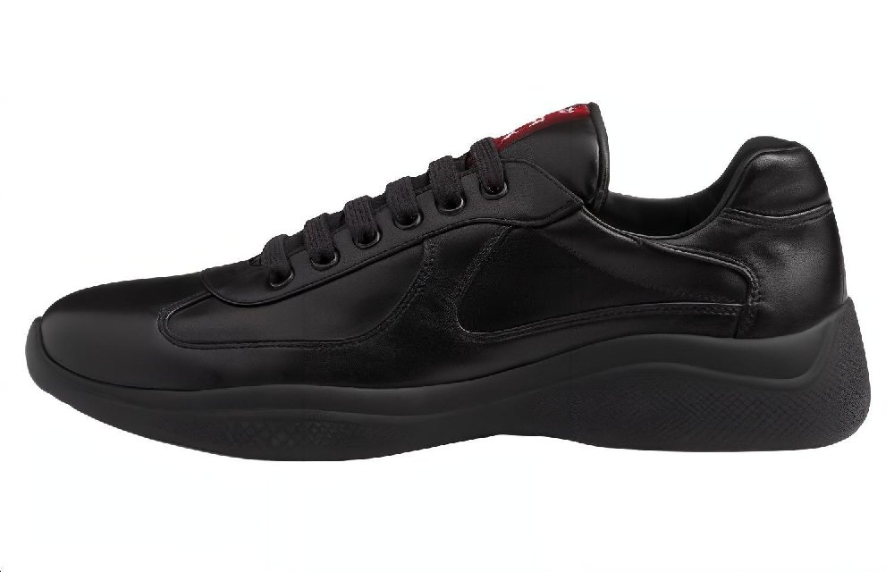 PRADA Low Top Casual Shoes Men's Black