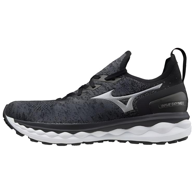 Mizuno Wave Sky Neo Running Shoes Unisex Black/Gray