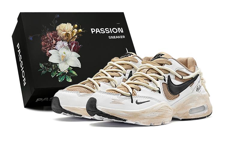 Nike Air Max Fusion Cushioned Wear-Resistant Breathable Lightweight Coverage Low-Top Casual Running Shoes Women's Brown