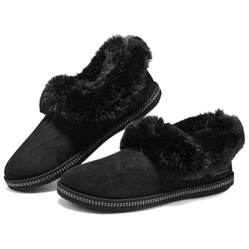 Skechers Modern Comfort Ankle Length Snow Boots Women's Black купить в интернет-магазине Yoocart с быстрой доставкой по России.