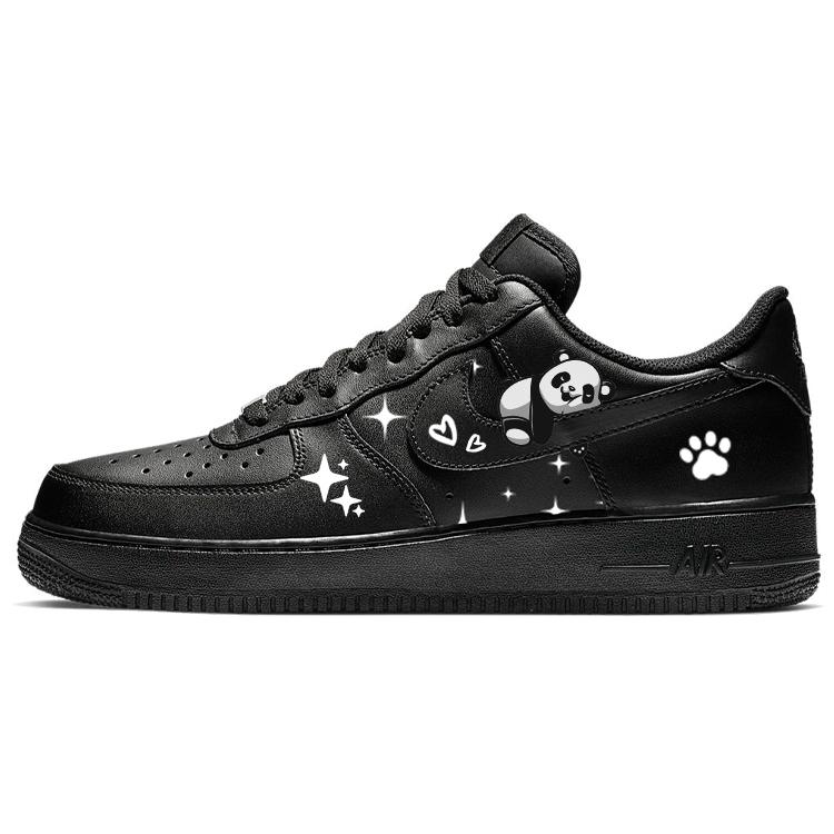Nike Air Force 1 Skateboard Shoes Men Low-Top Black/White