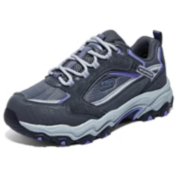Skechers OUTDOOR Support Low-Top Casual Shoes Women's Gray/Purple/Black купить в интернет-магазине Yoocart с быстрой доставкой по России.