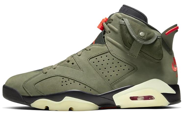 Travis Scott X Jordan 6 Retro Olive