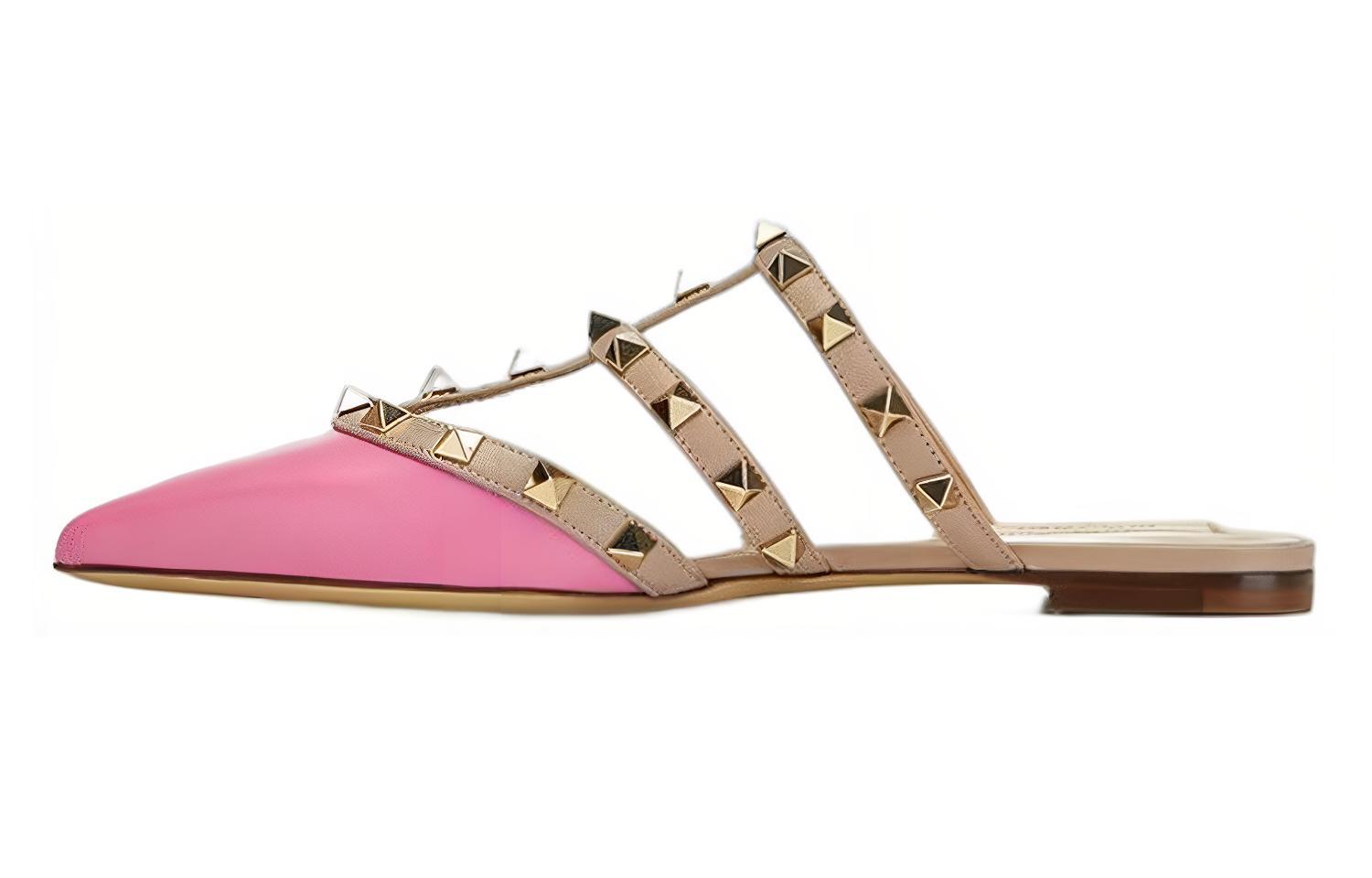 Valentino Rockstud Stylish Sandal Women's Pink