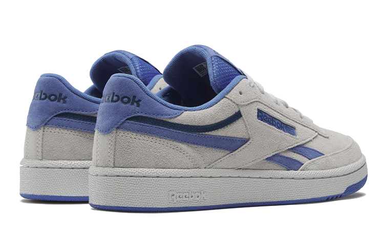 Reebok Club C REVENGE Low-Top Skateboard Shoes Unisex Blue Gray