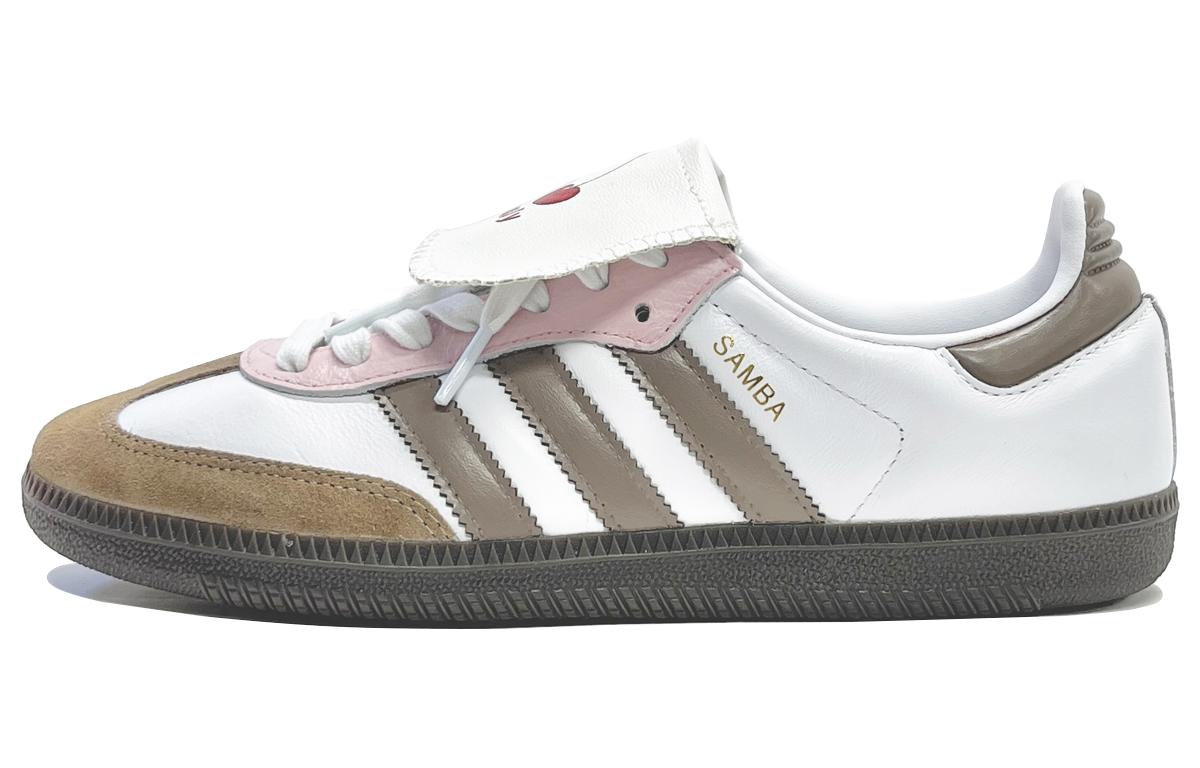 Adidas Originals Samba OG Low-Top Skateboard Shoes Unisex Brown White Pink купить в интернет-магазине Yoocart с быстрой доставкой по России.