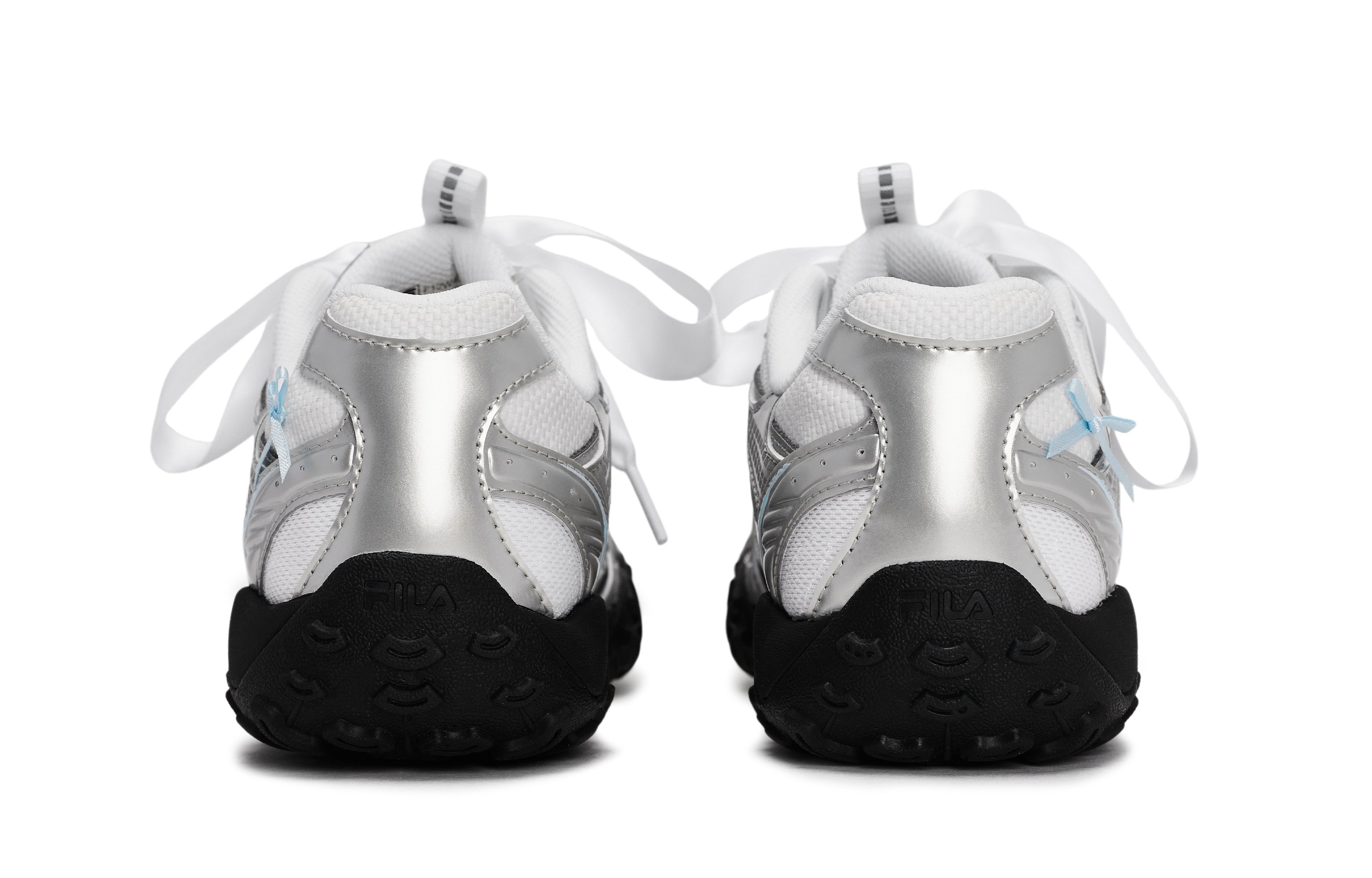 FILA PEBBLE Low Top Casual Shoes Women's Black White Silver Blue купить в интернет-магазине Yoocart с быстрой доставкой по России.