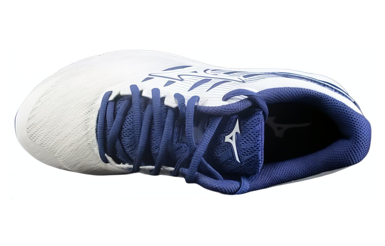 Mizuno Wave Prodigy 2 Low Tops Wear resistant White Blue купить в интернет-магазине Yoocart с быстрой доставкой по России.