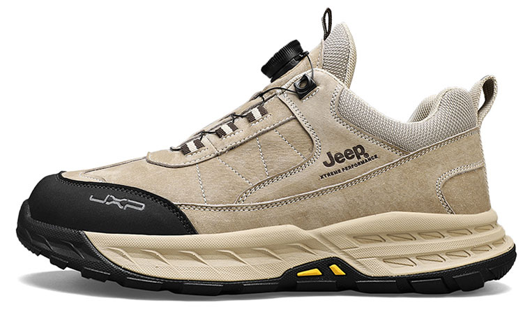 Jeep Wear-resistant And Lightweight Low-Top Casual Shoes Men's Sand