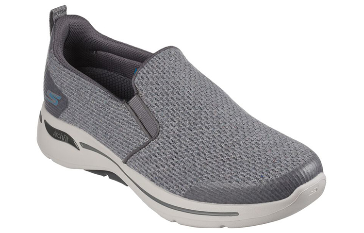 Skechers GO WALK 1 Low Top Casual Shoes Men's Gray