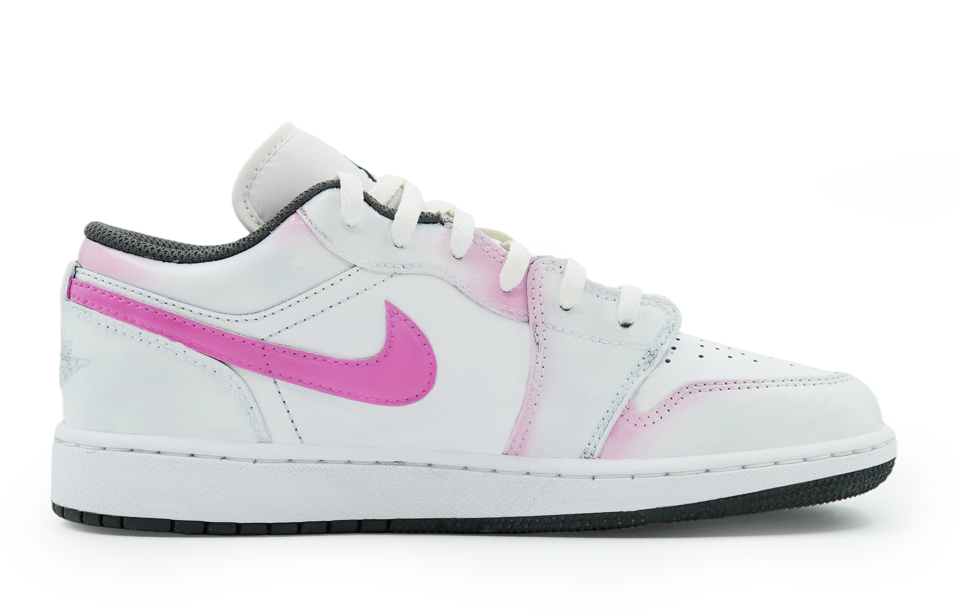 Jordan Air Jordan 1 Vintage Basketball Shoes Unisex Low top White/Purple/Pink купить в интернет-магазине Yoocart с быстрой доставкой по России.