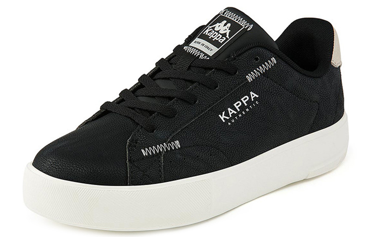 Kappa Low Top Skateboard Shoes Unisex Black