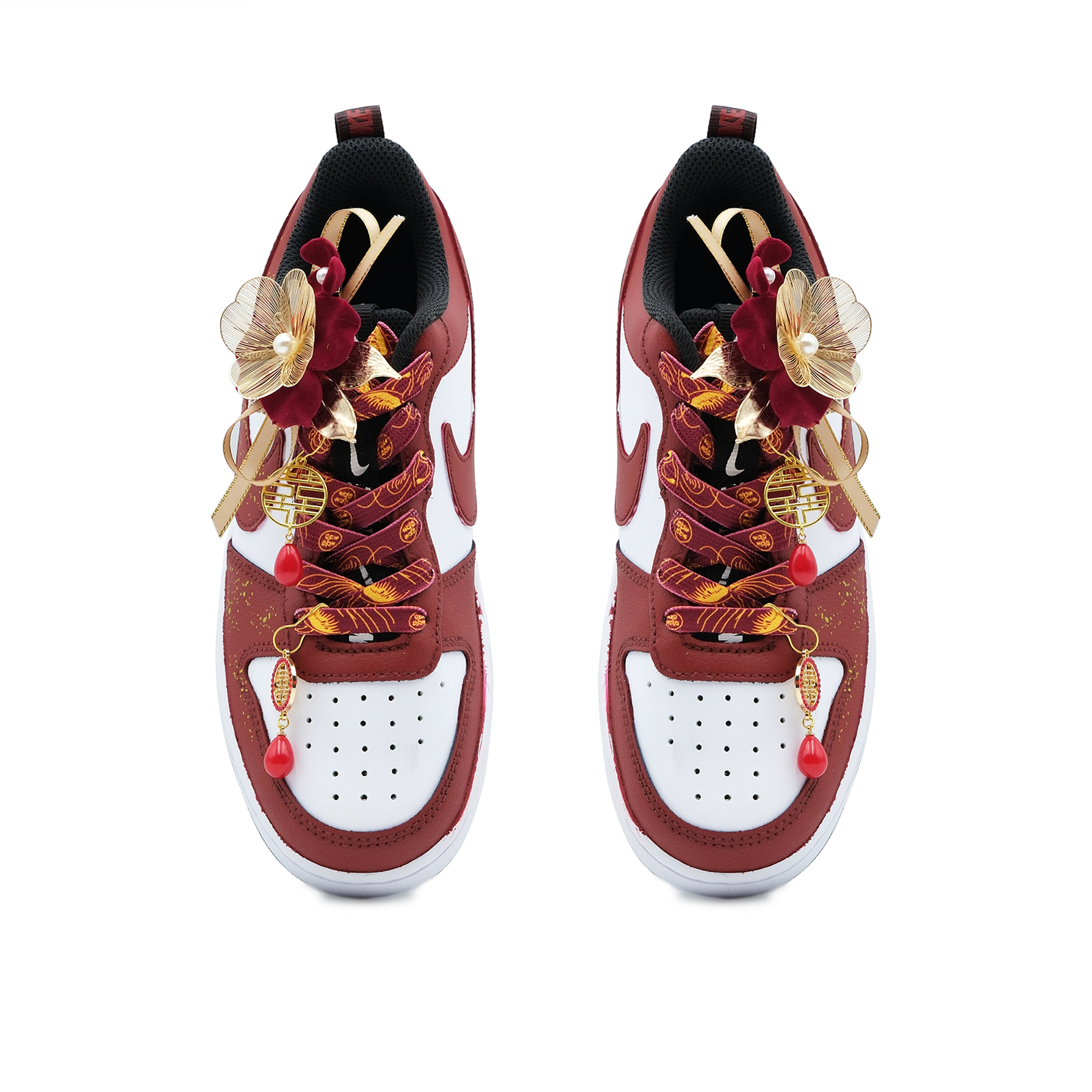 Nike Court Borough Slip Resistant Abrasion Resistant Low top Skateboard Shoes Women's Red купить в интернет-магазине Yoocart с быстрой доставкой по России.