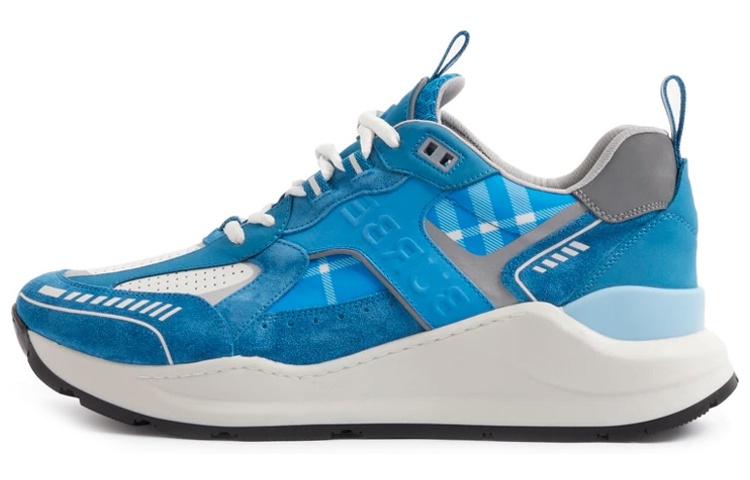 Burberry Sean Monogram Panelled Sneaker 'Tonal Blue'