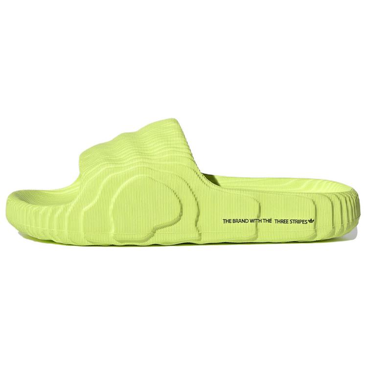 Adidas Adilette 22 Slides Solar Yellow