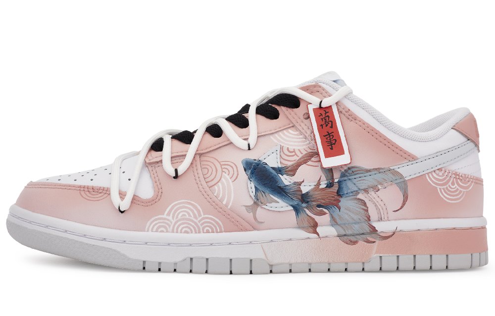 Nike Dunk Skateboard Shoes Men Low-Top White