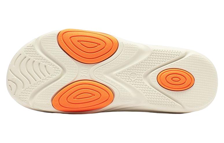 361° Quiet Slide Slippers Men's White Orange