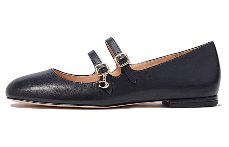 COACH Mary Jane Shoes Women's Black