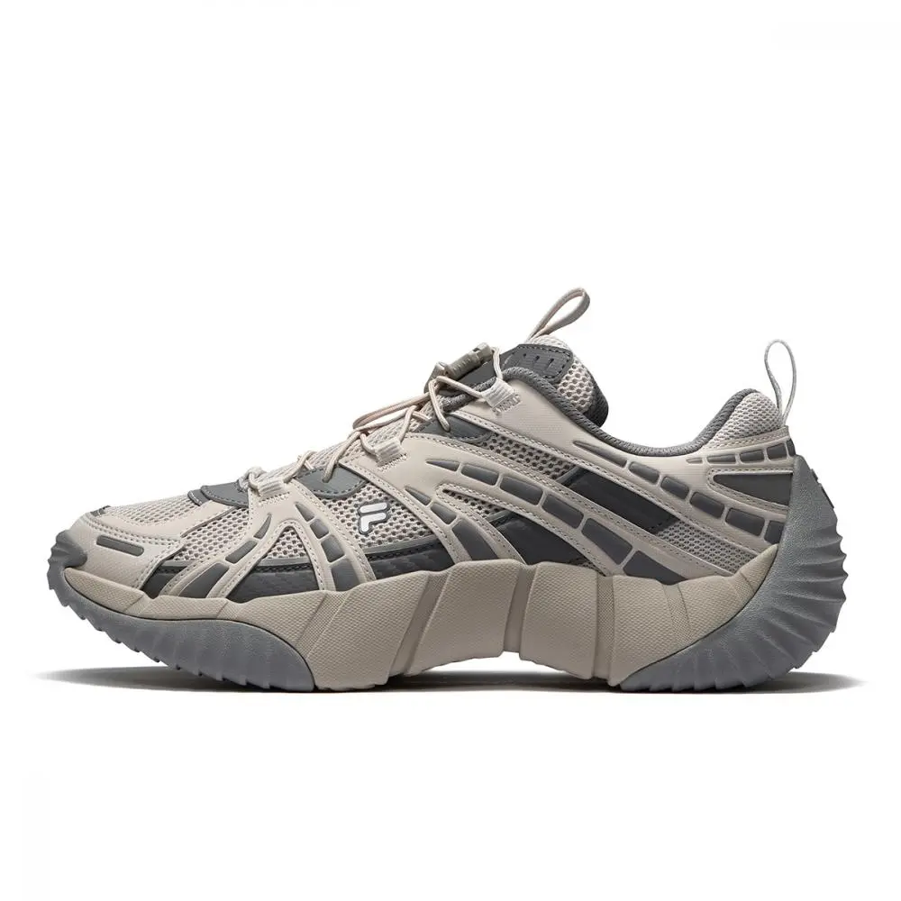 FILA FUSION BONE II Spinal Bone Shoe 2nd Generation Low Top Casual Shoes Men's Rain Dim Gray