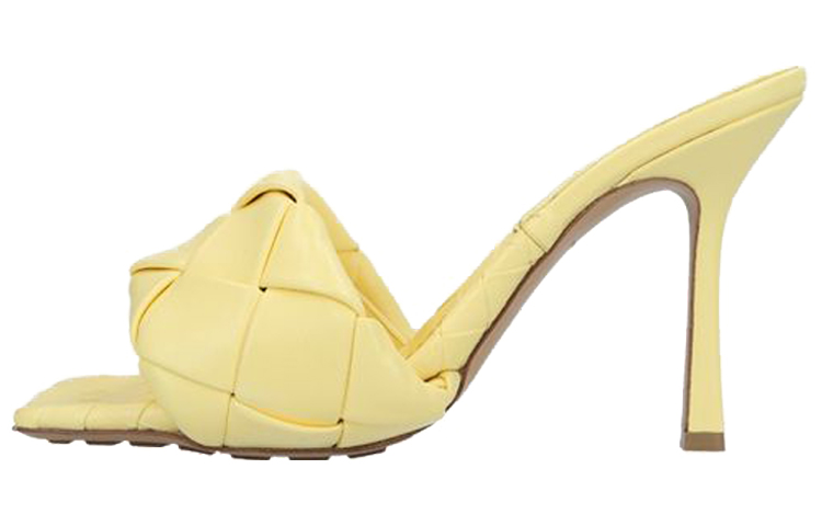 Bottega Veneta Lido Slide Slippers Women's Yellow