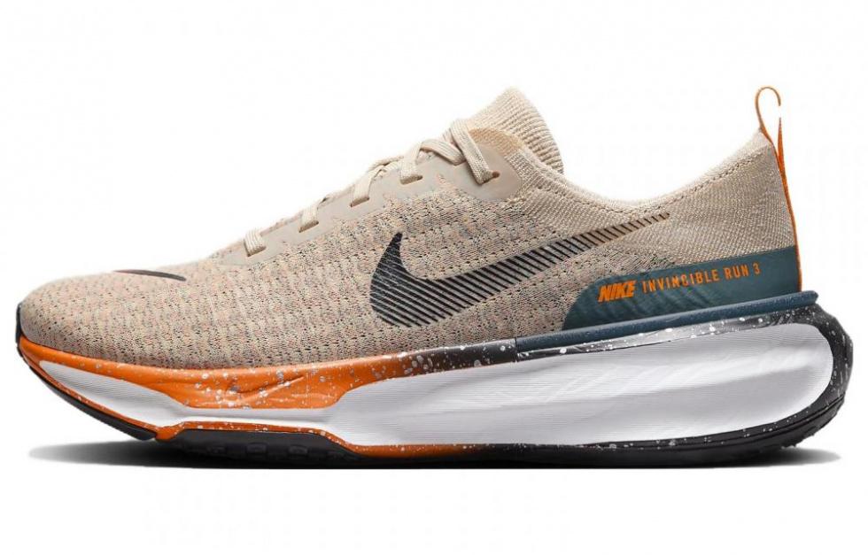 Nike ZoomX Invincible Run 3 Oatmeal Safety Orange
