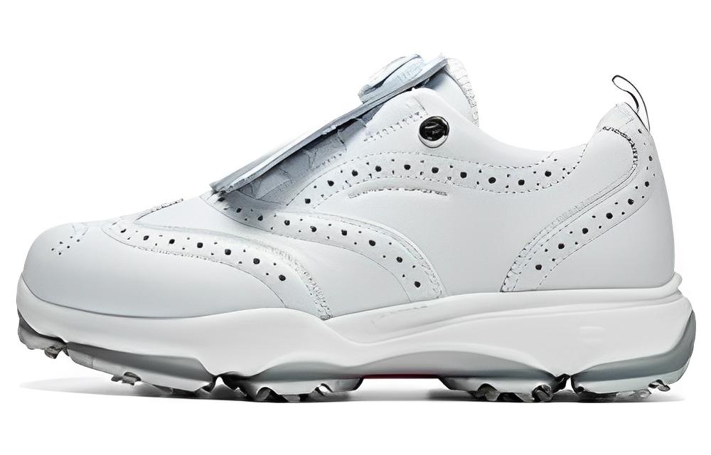 FILA Gf Oxford Spike Low Top Golf Shoes Women's White