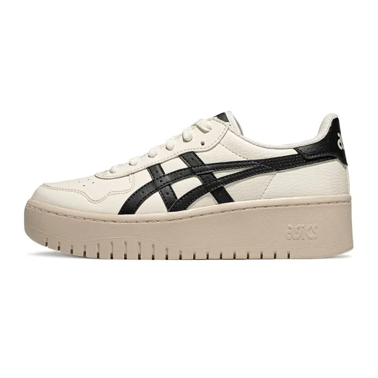 Asics JAPAN S Low Top Skateboard Shoes Unisex Ecru